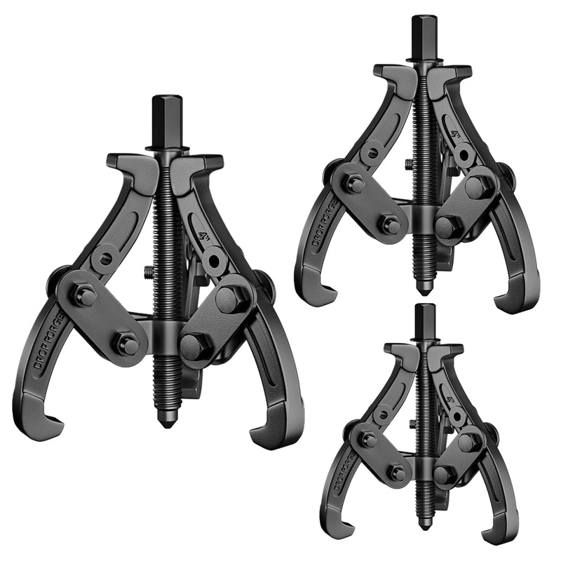 Profi 3 - Backen Abzieher, Geschmiedet | Umkehrbar Innen/Außen | 2 - & 3 - Arm |