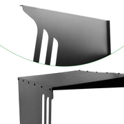 Robuste Mähroboter - Garage aus Stahl – wetterfest, rostfrei, UV - beständig, stoßfest, passend für die meisten Modelle