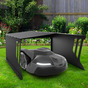 Robuste Mähroboter - Garage aus Stahl – wetterfest, rostfrei, UV - beständig, stoßfest, passend für die meisten Modelle