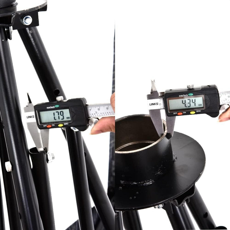 Robuster Rohrhaspel aus Stahl – Abrollgerät für Fußbodenheizungsrohre 16 - 32 mm, geeignet für PERT, PEX und AL/PEX bis 600 m