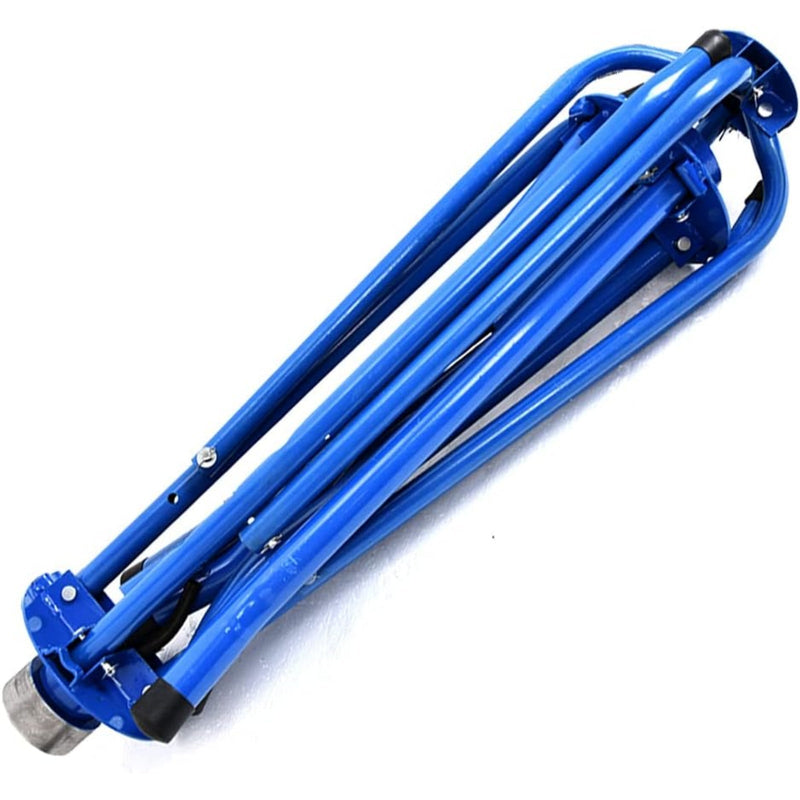 Rohrhaspel Abrollgerät für Fußbodenheizungsrohre bis 600m, Stahl, für PERT PEX AL/PEX Rohre 16 - 32mm – robust & mobil