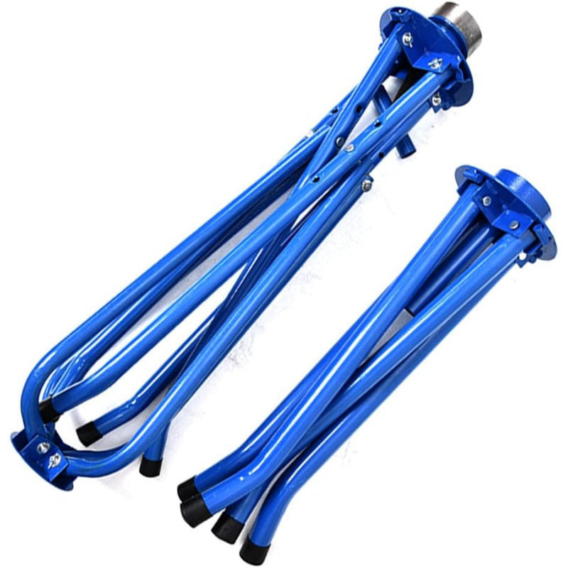 Rohrhaspel Abrollgerät für Fußbodenheizungsrohre bis 600m, Stahl, für PERT PEX AL/PEX Rohre 16 - 32mm – robust & mobil