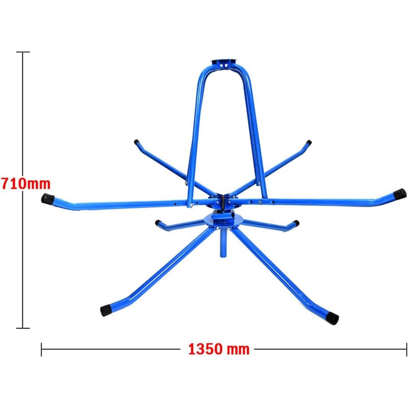 Rohrhaspel Abrollgerät für Fußbodenheizungsrohre bis 600m, Stahl, für PERT PEX AL/PEX Rohre 16 - 32mm – robust & mobil