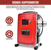 Rohrreiniger 400W mit FI - Schalter, 37M Spirale, Ø30 - 100mm Rohrreinigungsmaschine