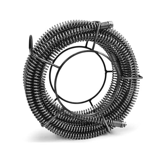 Rohrreinigungsmaschine Federspirale Ø22mm, Gesamtlänge 14m, Rohrbreite: Ø 30 - 200 mm
