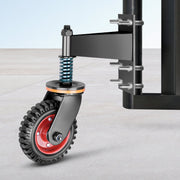 Schwerlast - Torräder 150 mm für Einfahrten und Gartentore – 200 kg Tragfähigkeit, Korrosionsbeständig, Einfach zu Montieren