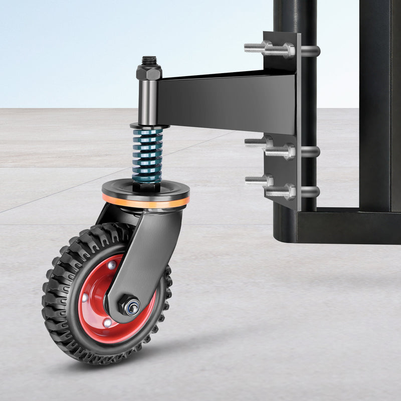 Schwerlast - Torräder 150 mm für Einfahrten und Gartentore – 200 kg Tragfähigkeit, Korrosionsbeständig, Einfach zu Montieren