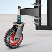 Schwerlast - Torräder 200 mm für Einfahrten und Gartentore – 250 kg Tragfähigkeit, Korrosionsbeständig, Einfach zu Montieren