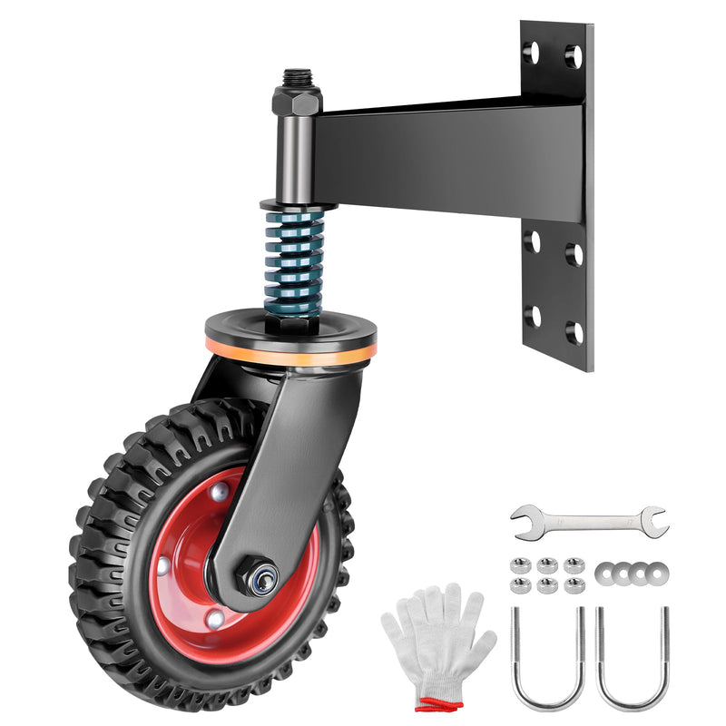 Schwerlast - Torräder 200 mm für Einfahrten und Gartentore – 250 kg Tragfähigkeit, Korrosionsbeständig, Einfach zu Montieren