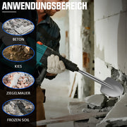 SDS Max Schaufelmeißel 435×110 mm – Präzises Arbeiten bei Renovierung und Abbruch