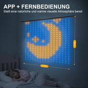 Smart Light Curtain LED Lichterketten Vorhang mit App Steuerung, Musikmodus & 400 LEDs – IP44 Innen & Außen