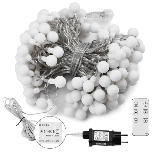 Sternenlichterkette für festliche Stimmung – 144 LEDs, 2 m Warmweiß