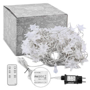 Sternenlichterkette für festliche Stimmung – 144 LEDs, 2 m Warmweiß