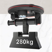 Vakuum Glasheber mit Manometer 280 kg – 8 Zoll Saugheber für Fliesen, Metall, Glas – Profi Saugnapf