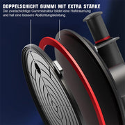 Vakuum Glasheber mit Manometer 280 kg – 8 Zoll Saugheber für Fliesen, Metall, Glas – Profi Saugnapf