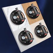 Vakuum Glasheber mit Manometer 280 kg – 8 Zoll Saugheber für Fliesen, Metall, Glas – Profi Saugnapf