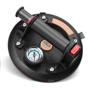 Vakuum Glasheber mit Manometer 280 kg – 8 Zoll Saugheber für Fliesen, Metall, Glas – Profi Saugnapf