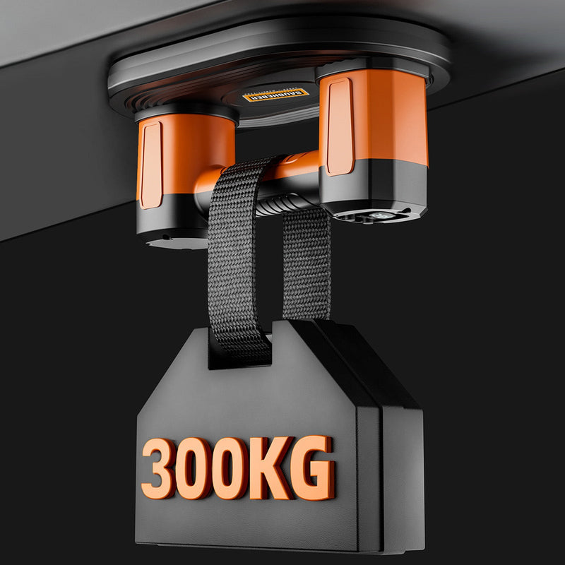 Vakuum - Saugheber‌ Elektrischer Akku 300kg | Automatische Druckregulierung‌ ‌Professioneller Plattenheber für Feinsteinzeug Terrassenplatten&Glas
