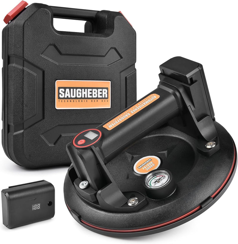 Vakuumsauger 300 kg mit Akku – Elektrischer Glasheber für Heimwerker