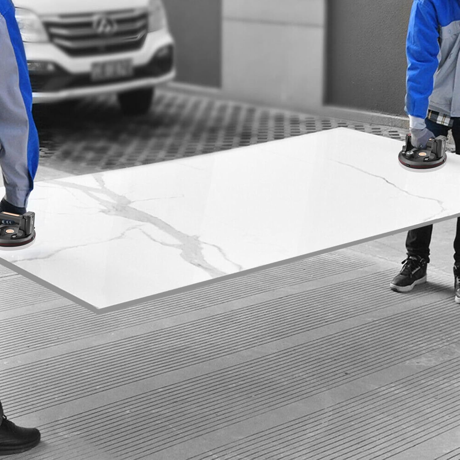 Vakuumsauger 300 kg mit Akku – Elektrischer Glasheber für Heimwerker