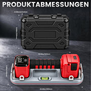 XIIW Akku Vakuumheber 300 kg, Elektrischer Fliesenheber mit 2×4000mAh Akkus, Automatischer Druckhaltung & Digitalanzeige