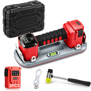 XIIW Akku Vakuumheber 300 kg, Elektrischer Fliesenheber mit 2×4000mAh Akkus, Automatischer Druckhaltung & Digitalanzeige