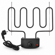 XIIW Heizspirale für Räucherofen 2000W, Elektrisches Heizelement mit stufenloser Regelung, für Räucherschrank, 33,5 cm