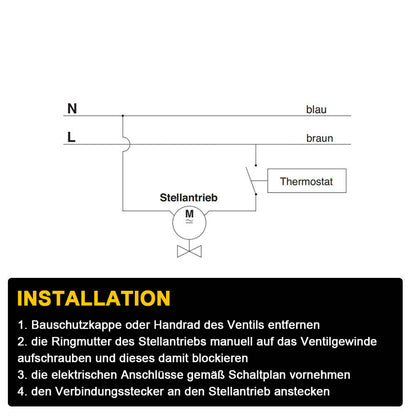 XIIW 1-10stk Stellantrieb | stromlos geschlossen | M30x1,5 | 230V - XIIW