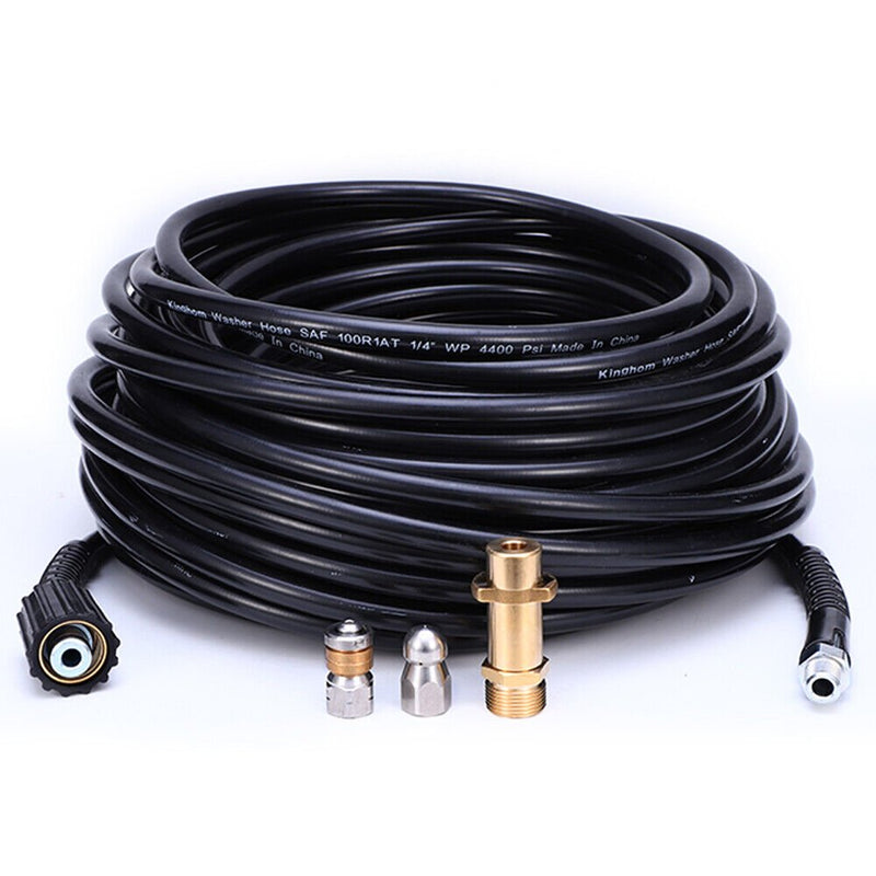 M22 Rohrreinigungsschlauch | 160 bar | 10 - 30m | für Kärcher Kränzle K2 - K7 & Lavor