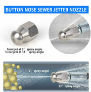 M22 Rohrreinigungsschlauch | 160 bar | 10 - 30m | für Kärcher Kränzle K2 - K7 & Lavor