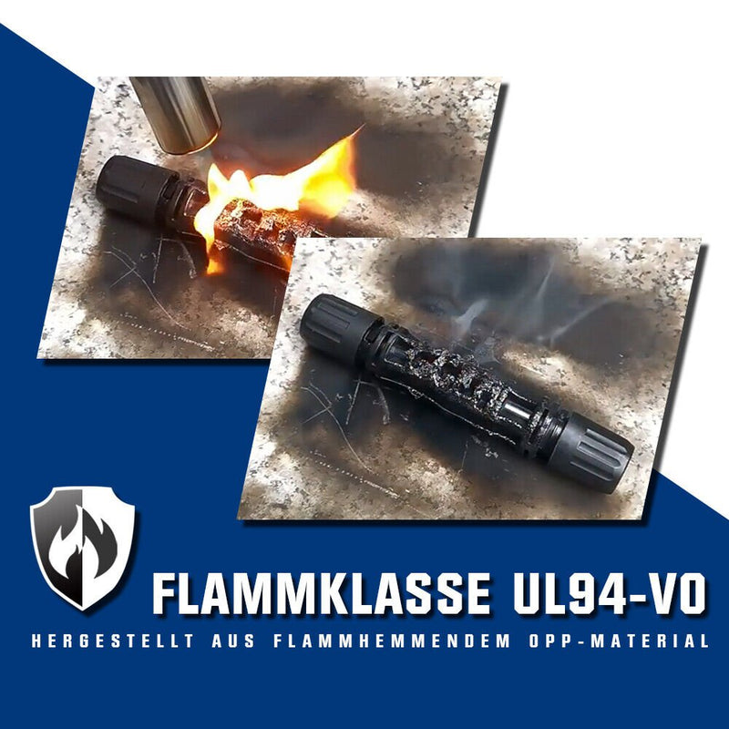 Photovoltaik Solarkabel | 4mm² 6mm² 10mm² | 10m 50m 100m | mit 3Paar MC4 Stecker