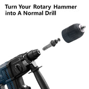 Schnellspannbohrfutter | 2 - 13mm | 1/2 - 20UNF | SDS+HEX+Schlagschraubern Adapter