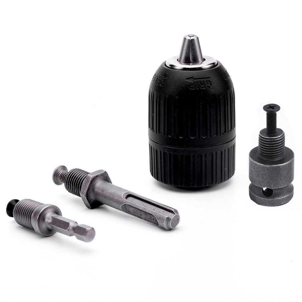 Keyless drill chuck | 2 - 13mm | 1/2 - 20UNF | SDS+HEX+impact driver adapter