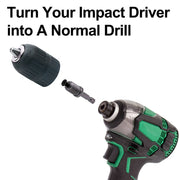 Schnellspannbohrfutter | 2 - 13mm | 1/2 - 20UNF | SDS+HEX+Schlagschraubern Adapter