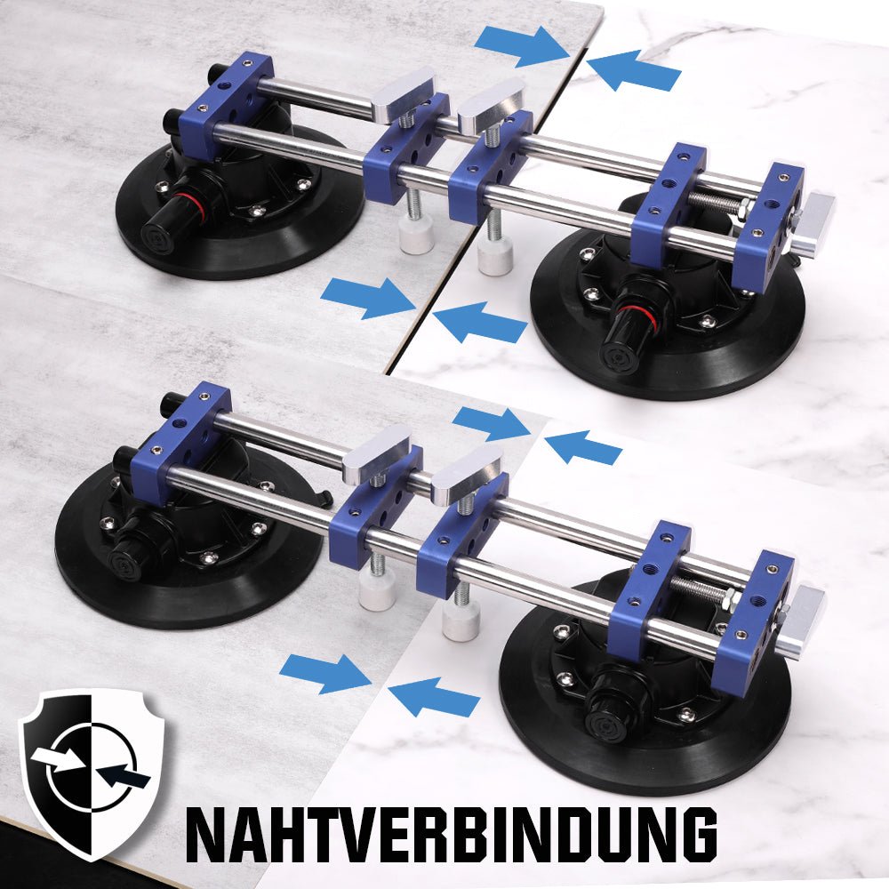 XIIW 180° Vakuumheber Glasheber 7 Zoll Max.180KG Nahtlose Nahtsetzer - 2 Stk