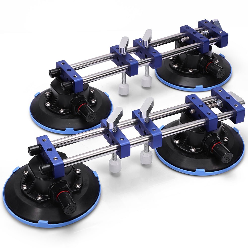 XIIW 180° Vakuumheber Glasheber 7 Zoll Max.180KG Nahtlose Nahtsetzer - 2 Stk