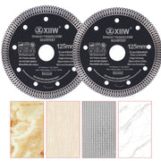 XIIW 2stk Diamanttrennscheibe | 125mm | 1.4mm dünn