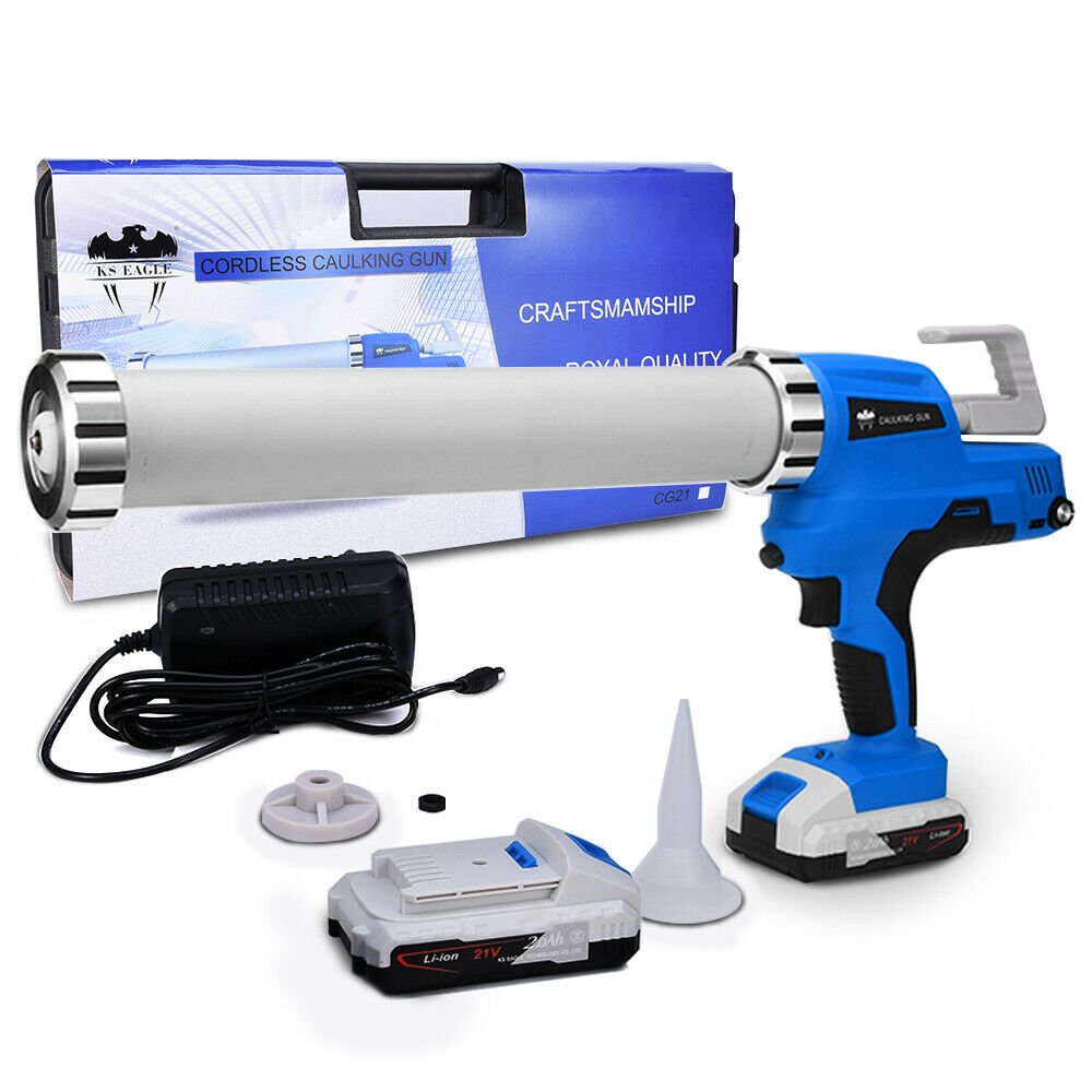 XIIW Akku Kartuschenpistole | inkl. 2x Akku | 6500N | 6 - stufig einstellbar