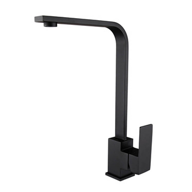 XIIW Spültischarmatur Mischbatterie | 360° Drehbar Auslauf | Edelstahl | Keramikkartusche