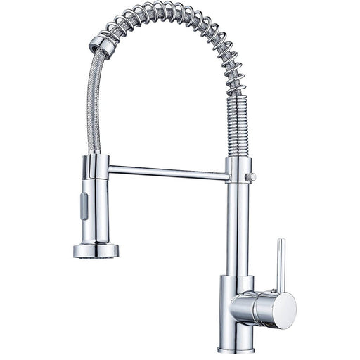 XIIW Spültischarmatur Mischbatterie | Hochdruck | mit Brause | Spiralfederhahn | 360°schwenkbar