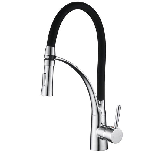 XIIW Wasserhahn Küchenarmatur | Hochdruck | mit Brause | 2 Strahlarten | 360° | Warm - und Kaltwasser